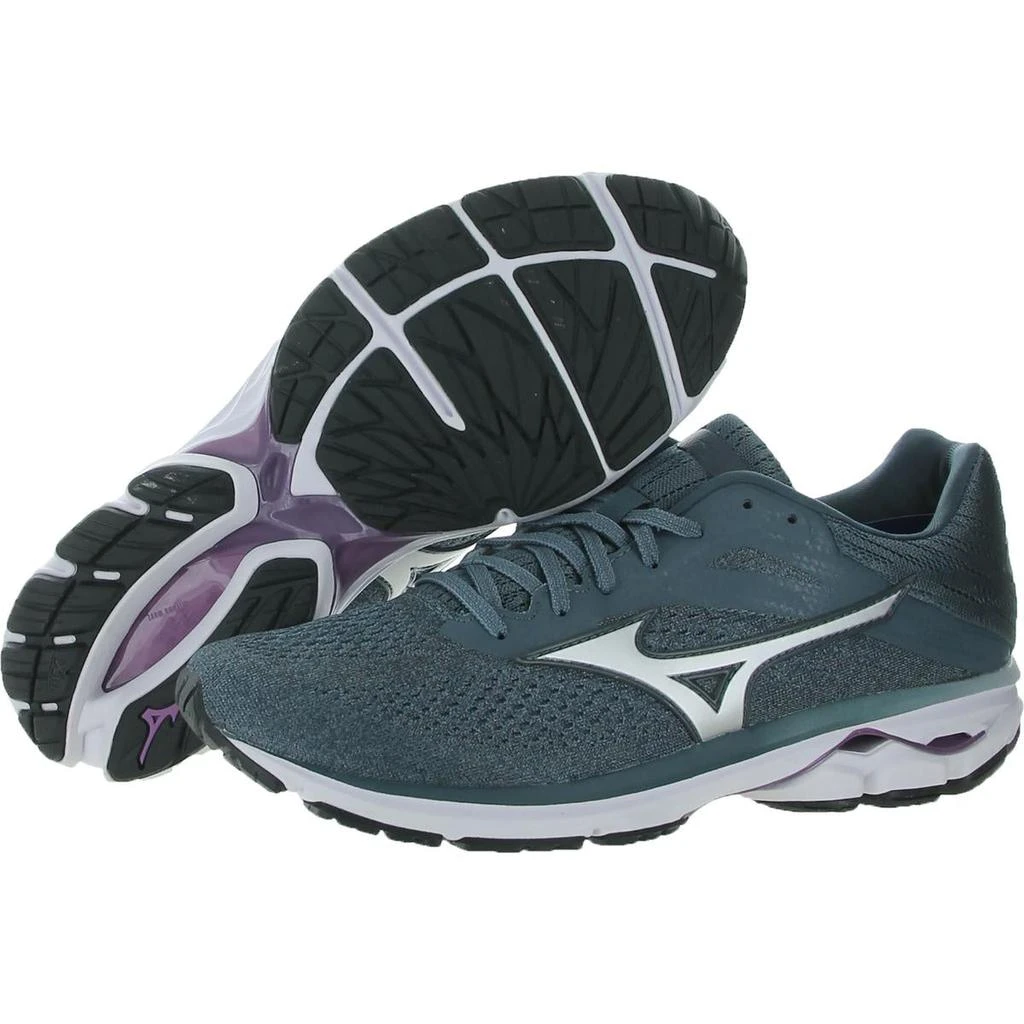 商品Mizuno|Mizuno Womens Wave Rider 23 Gym Workout Running Shoes,价格¥639,第3张图片详细描述