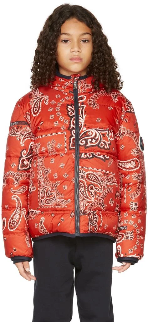 商品Moncler|Kids Reversible Red Down Songu Jacket,价格¥8656,第2张图片详细描述