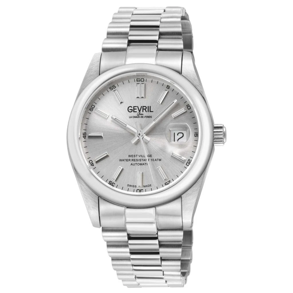 商品Gevril|Gevril West Village Men's Automatic Watch,价格¥9021,第1张图片