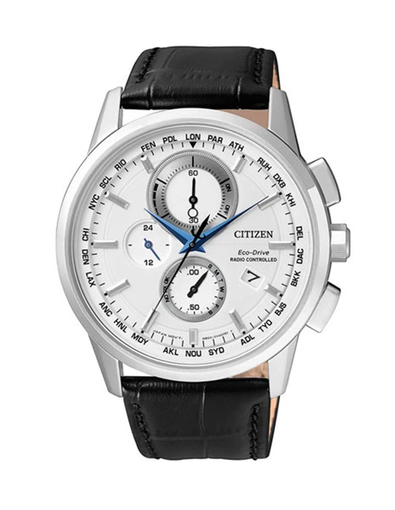 商品Citizen|Eco-Drive Chronograph White Dial Men's Watch AT8110-11A,价格¥2632,第1张图片