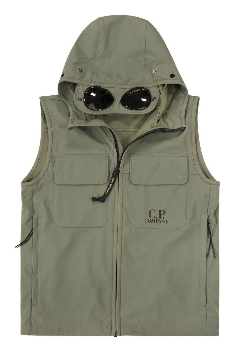 商品【商品预售7天】 C.P. Company|C.P. Company 男童马甲 14CKOW003B005968A648 绿色,价格¥931,第1张图片