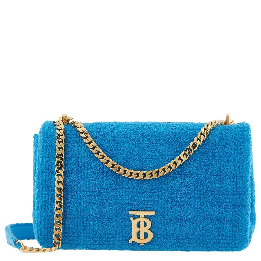 商品Burberry|Brilliant Blue Ladies Medium QuiltedLola Towel Bag,价格¥5501,第1张图片