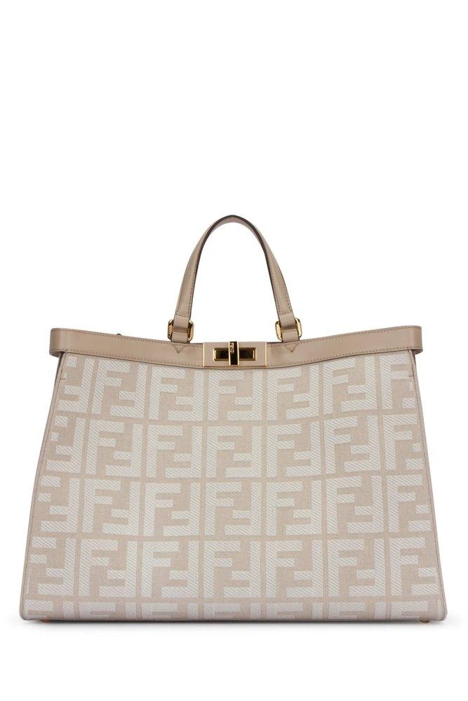 商品Fendi|Fendi Monogram Print Top Handle Bag,价格¥18510,第1张图片