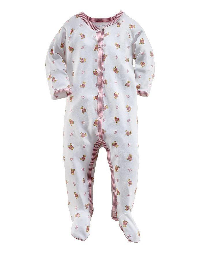 商品Ralph Lauren|女婴Girls' Layette Printed Footie - Baby,价格¥298,第1张图片详细描述