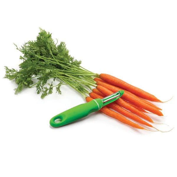 商品Norpro|Grip-EZ Vegetable Peeler, 7.25-Inch, Green,价格¥79,第5张图片详细描述