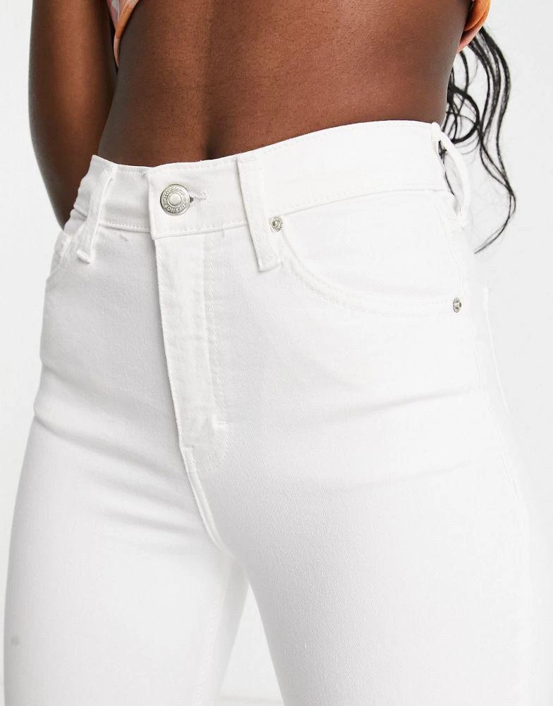 商品Topshop|Topshop Jamie flare jeans in white,价格¥315,第3张图片详细描述
