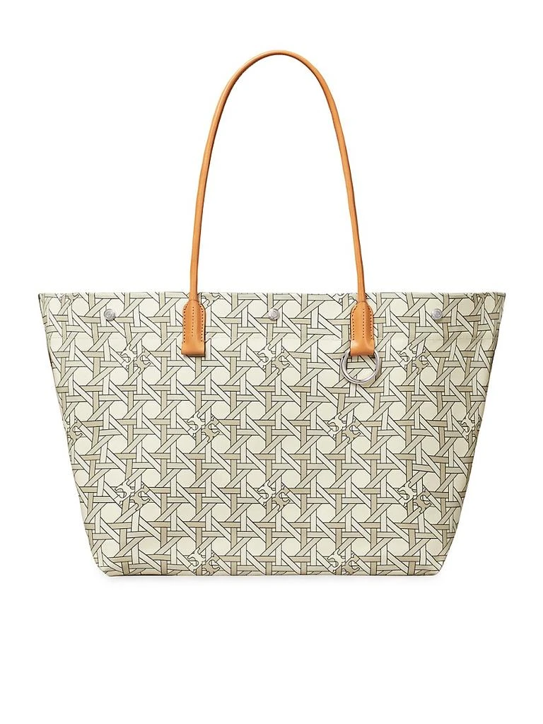 商品Tory Burch|Logo Canvas Tote,价格¥1118,第1张图片