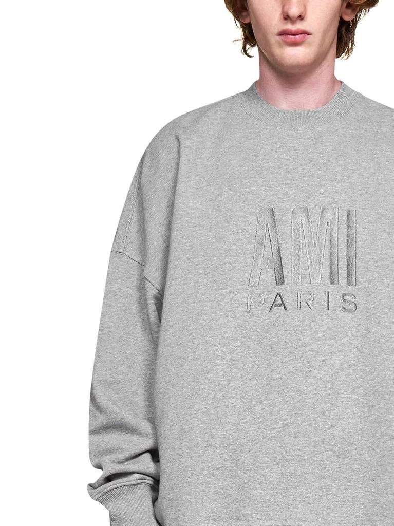 AMI Logo Printed Crewneck Sweatshirt 商品