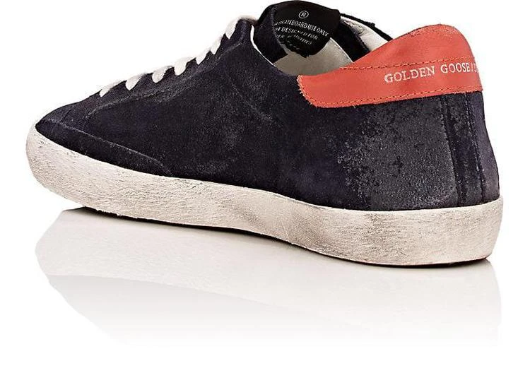 商品Golden Goose|Men's Superstar Suede Sneakers,价格¥2075,第3张图片详细描述