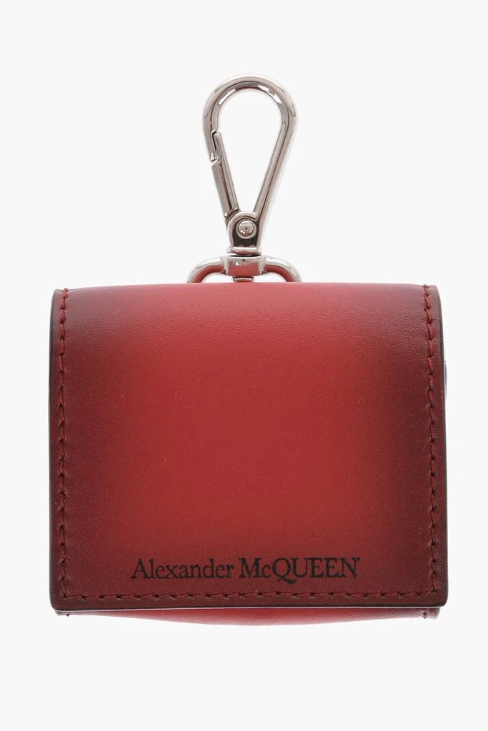 商品Alexander McQueen|Alexander McQueen Leather Airpods Case,价格¥1430,第1张图片