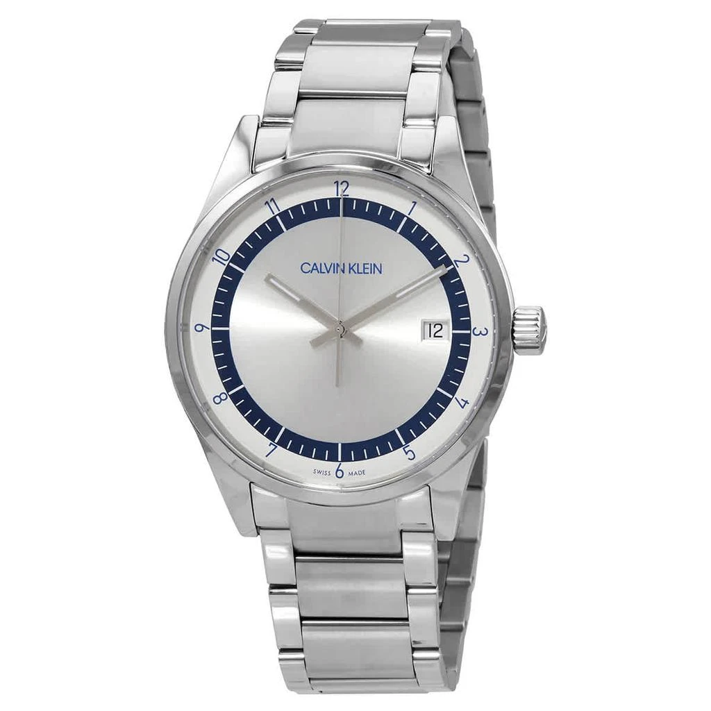 商品Calvin Klein|Quartz Silver Dial Men's Watch KAM21146,价格¥338,第1张图片