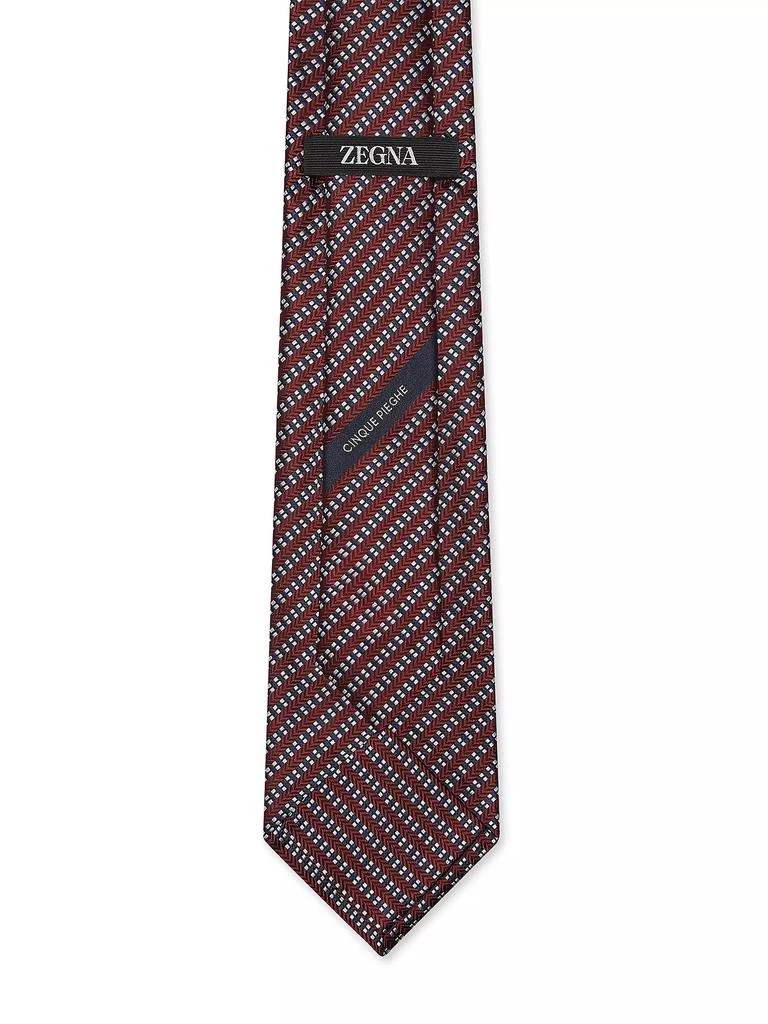 商品Zegna|Cinque Pieghe Silk Tie,价格¥2698,第2张图片详细描述