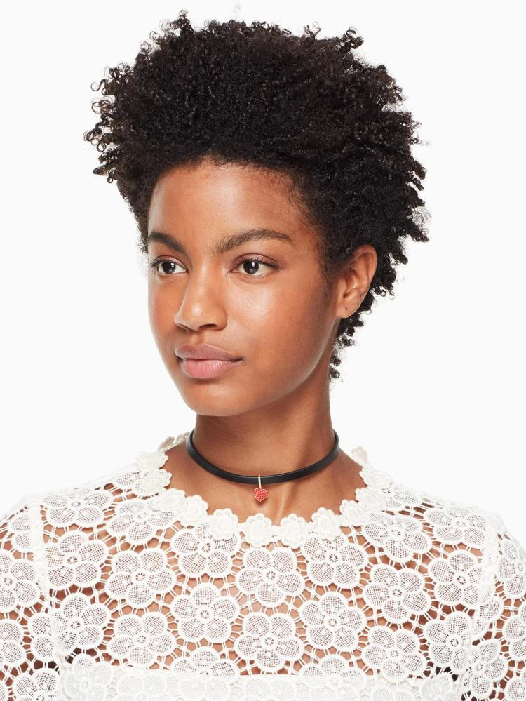 商品Kate Spade|yours truly 心形choker,价格¥376,第2张图片详细描述