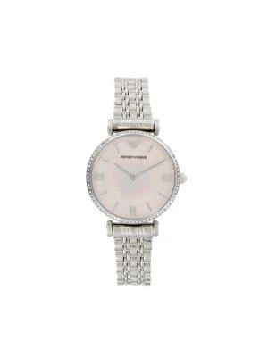 商品Emporio Armani|32MM Stainless Steel & Crystal Bracelet Watch,价格¥1013,第1张图片