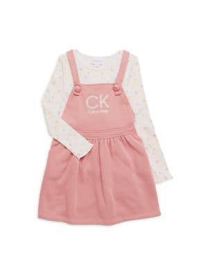 商品Calvin Klein|Little Girl’s 2-Piece Dress & Top Set,价格¥210,第1张图片