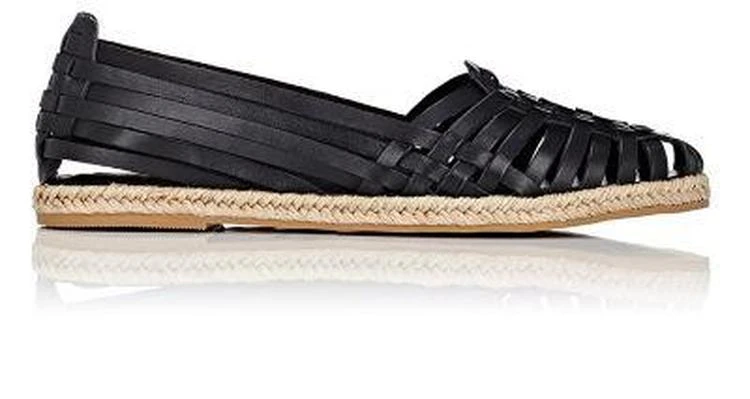 商品Barneys New York|Strappy Leather Espadrilles,价格¥812,第1张图片