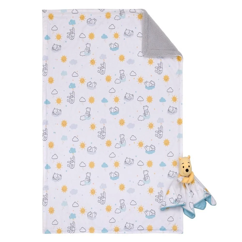 Winnie the Pooh Baby Blanket and Security Blanket Set, 2 Pieces 商品