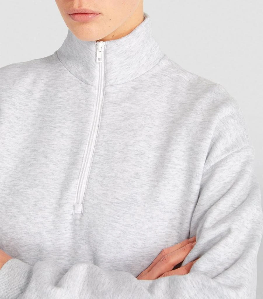 Cotton-Blend Half-Zip Sweatshirt 商品