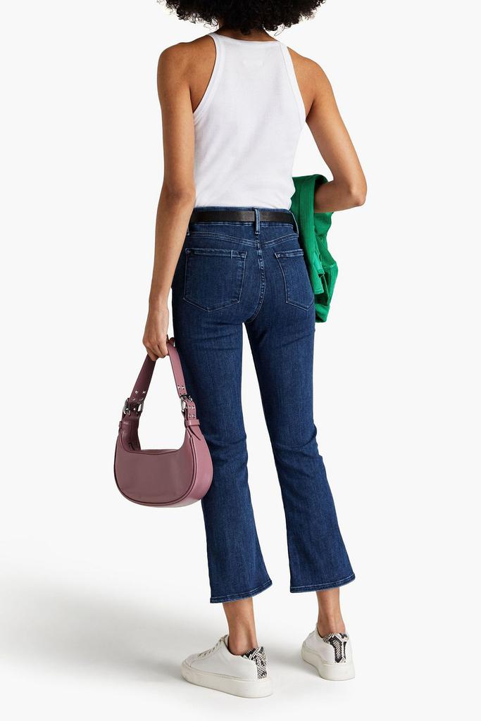 Kinley cropped high-rise kick-flare jeans商品第1张图片规格展示