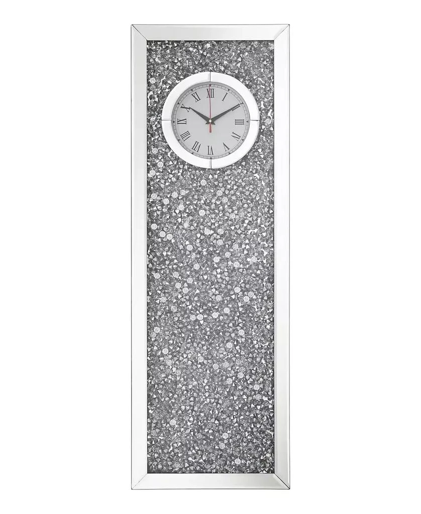 商品Coaster Home Furnishings|Minette 35.75" Crystal Inlay Medium Density Fiberboard Rectangle Clock Mirror,价格¥2661,第2张图片详细描述