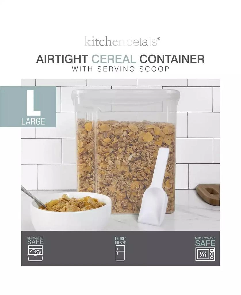 Large Size Airtight Cereal Container with Scooper 商品