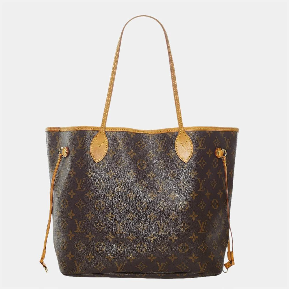 商品[二手商品] Louis Vuitton|Louis Vuitton Brown Monogram Neverfull MM,价格¥9349,第1张图片