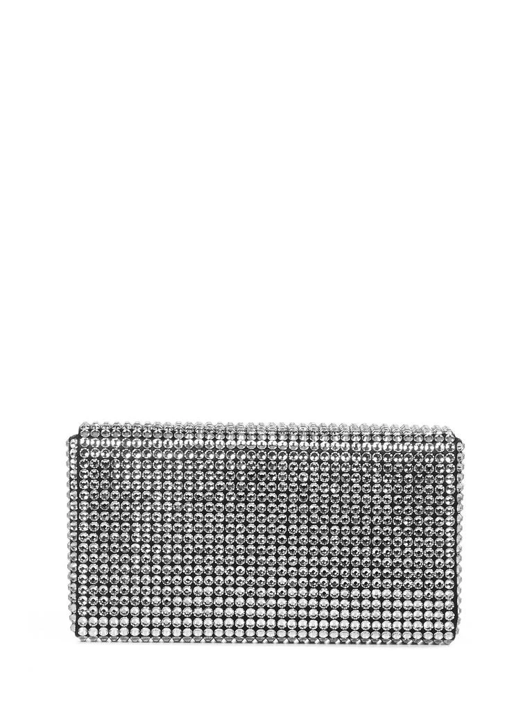 商品Amina Muaddi|Amina Muaddi Paloma Embellished Chain-Link Clutch Bag,价格¥10383,第2张图片详细描述