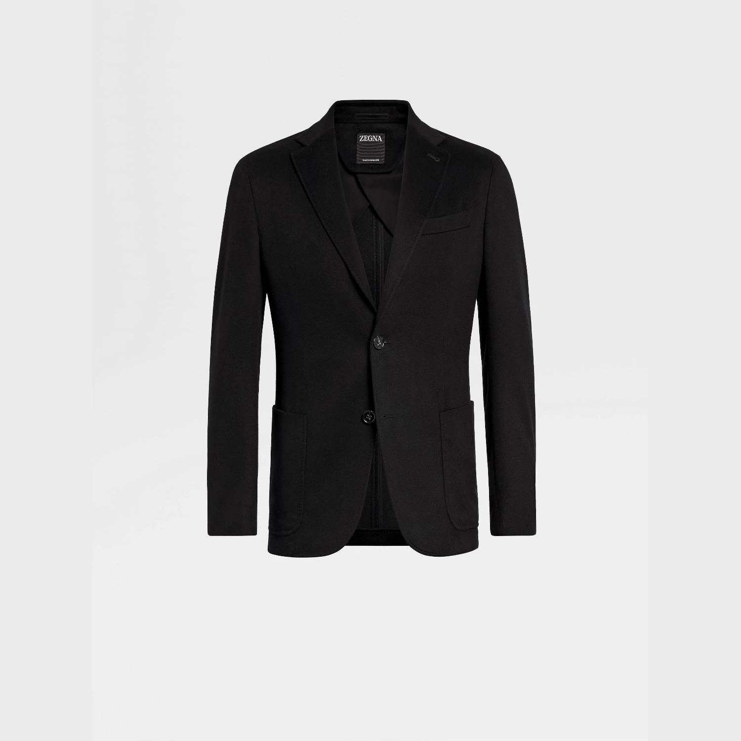 【预售】 杰尼亚 24秋冬 男士 西服外套 Black Oasi Cashmere Shirt Jacket UAC46-SDF-200 商品