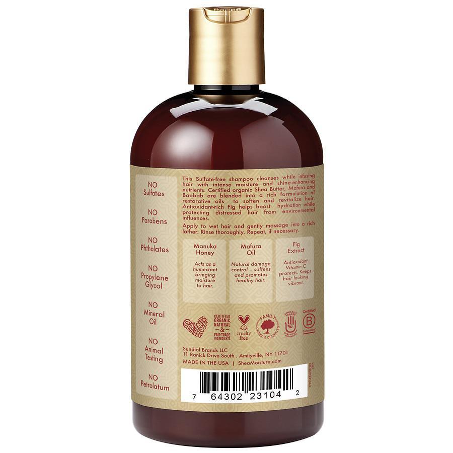 商品SheaMoisture|Intensive Hydration Shampoo, Manuka Honey and Mafura Oil,价格¥105,第4张图片详细描述