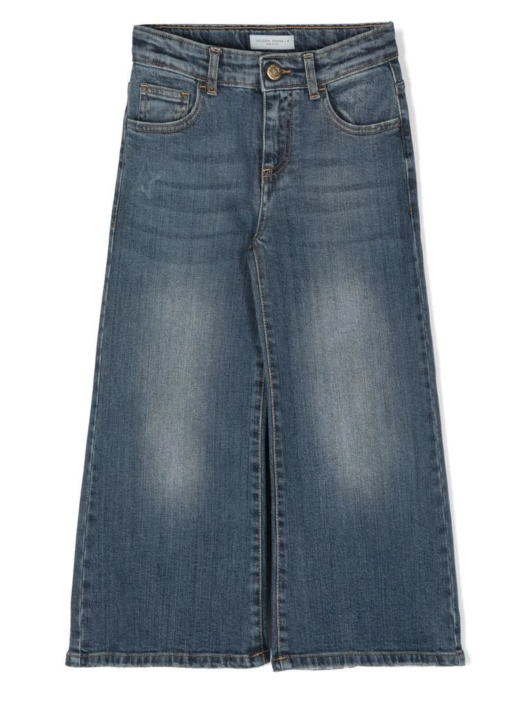 商品Golden Goose|Wide-leg jeans,价格¥408,第1张图片