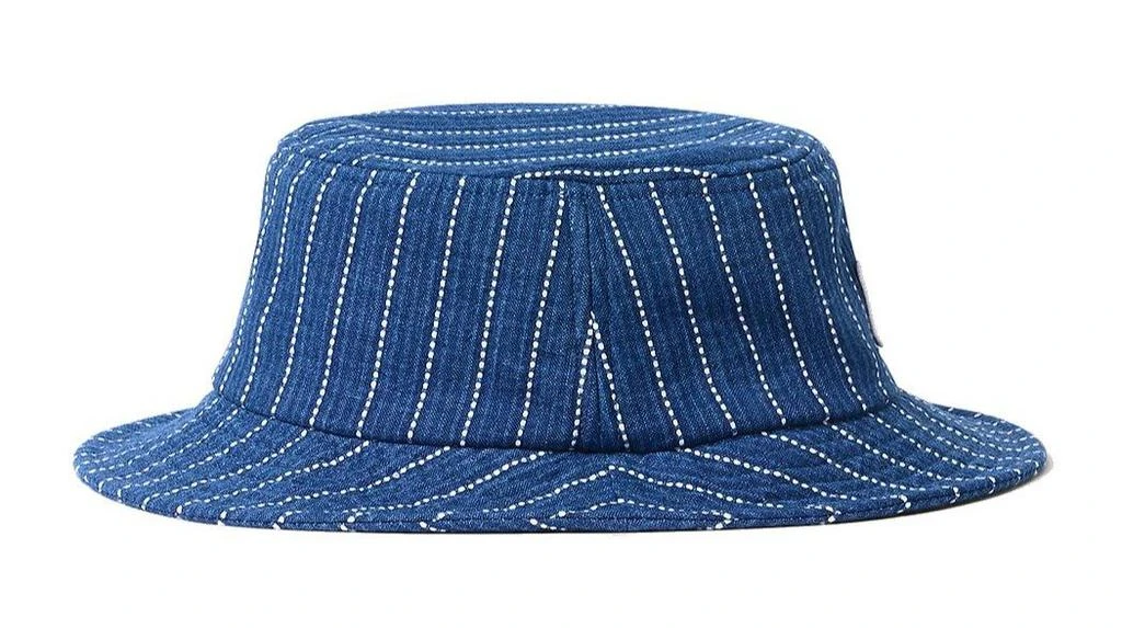 商品Kenzo|Kenzo Logo Patch Stripe Detailed Bucket Hat,价格¥714,第3张图片详细描述