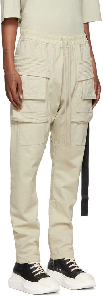 商品Rick Owens|Beige Creatch Cargo Pants,价格¥5645,第2张图片详细描述