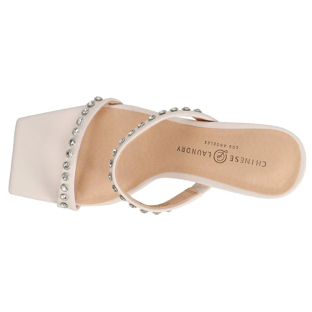 商品Chinese Laundry|Yo Yo Rhinestone Slide Sandals,价格¥301,第4张图片详细描述