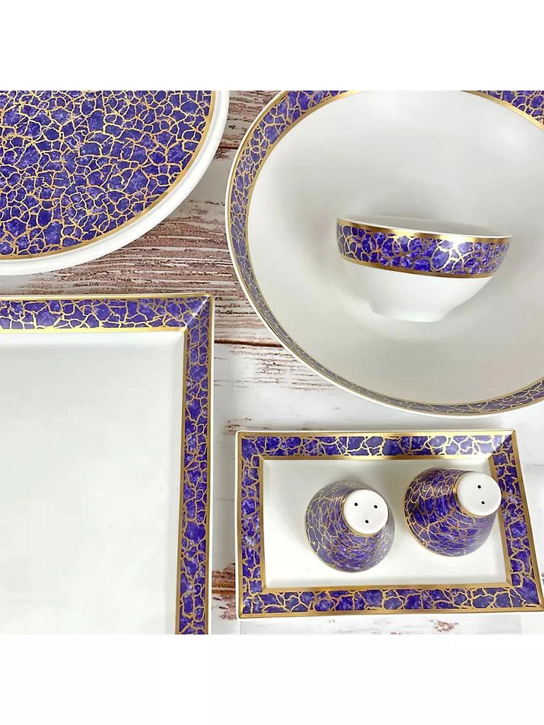 商品Michael Wainwright|Amalfi Blue Salt & Pepper Shakers & Tray,价格¥936,第3张图片详细描述