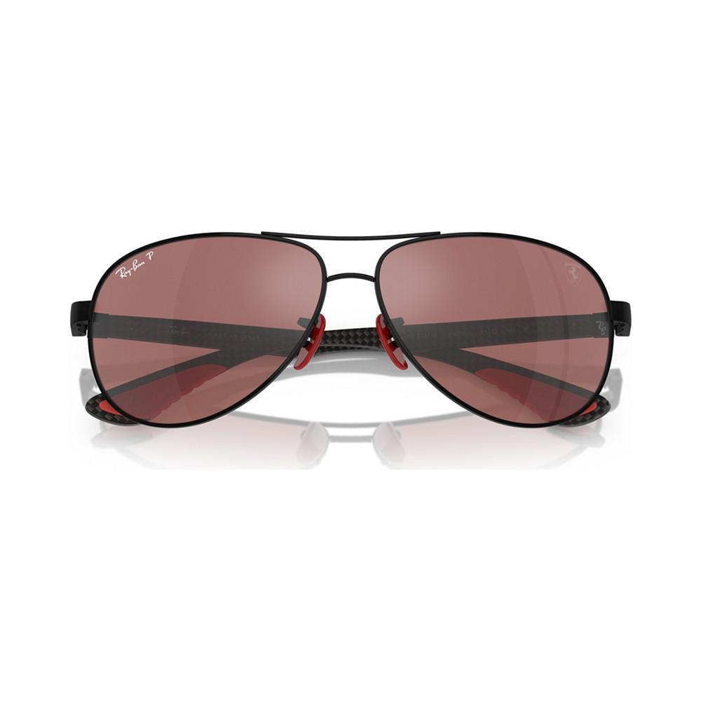 Men's Polarized Sunglasses, RB8331M Scuderia Ferrari Collection商品第6张图片规格展示