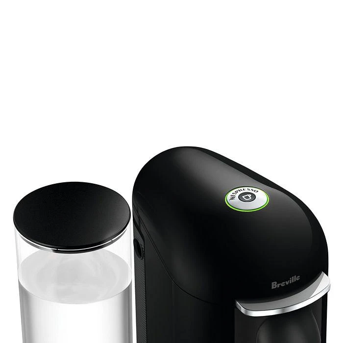 商品Nespresso|VertuoPlus Deluxe by Breville with Aeroccino Milk Frother, Classic Black,价格¥1860,第5张图片详细描述