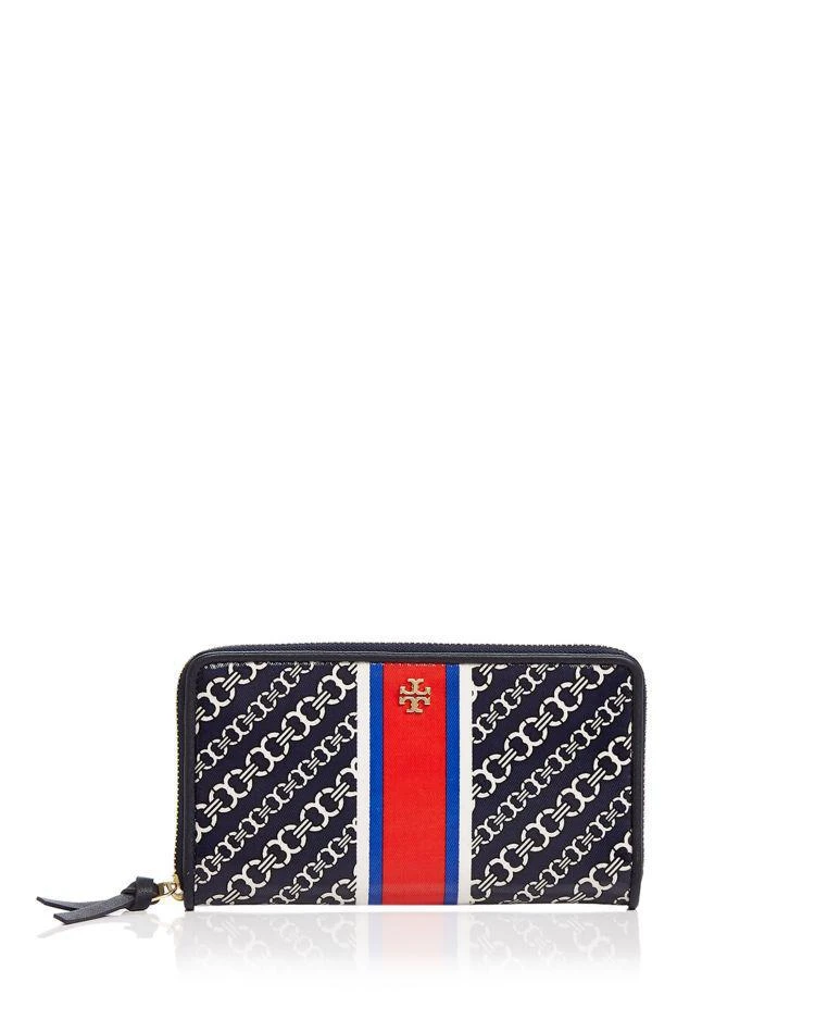 商品Tory Burch|Gemini Link Zip Continental Wallet,价格¥844,第1张图片