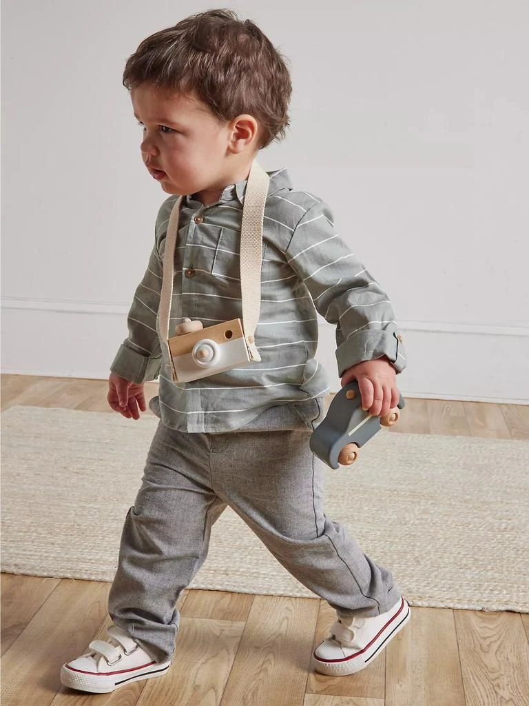 商品Miniclasix|Baby Boy's Shirt & Pants Set,价格¥350,第4张图片详细描述