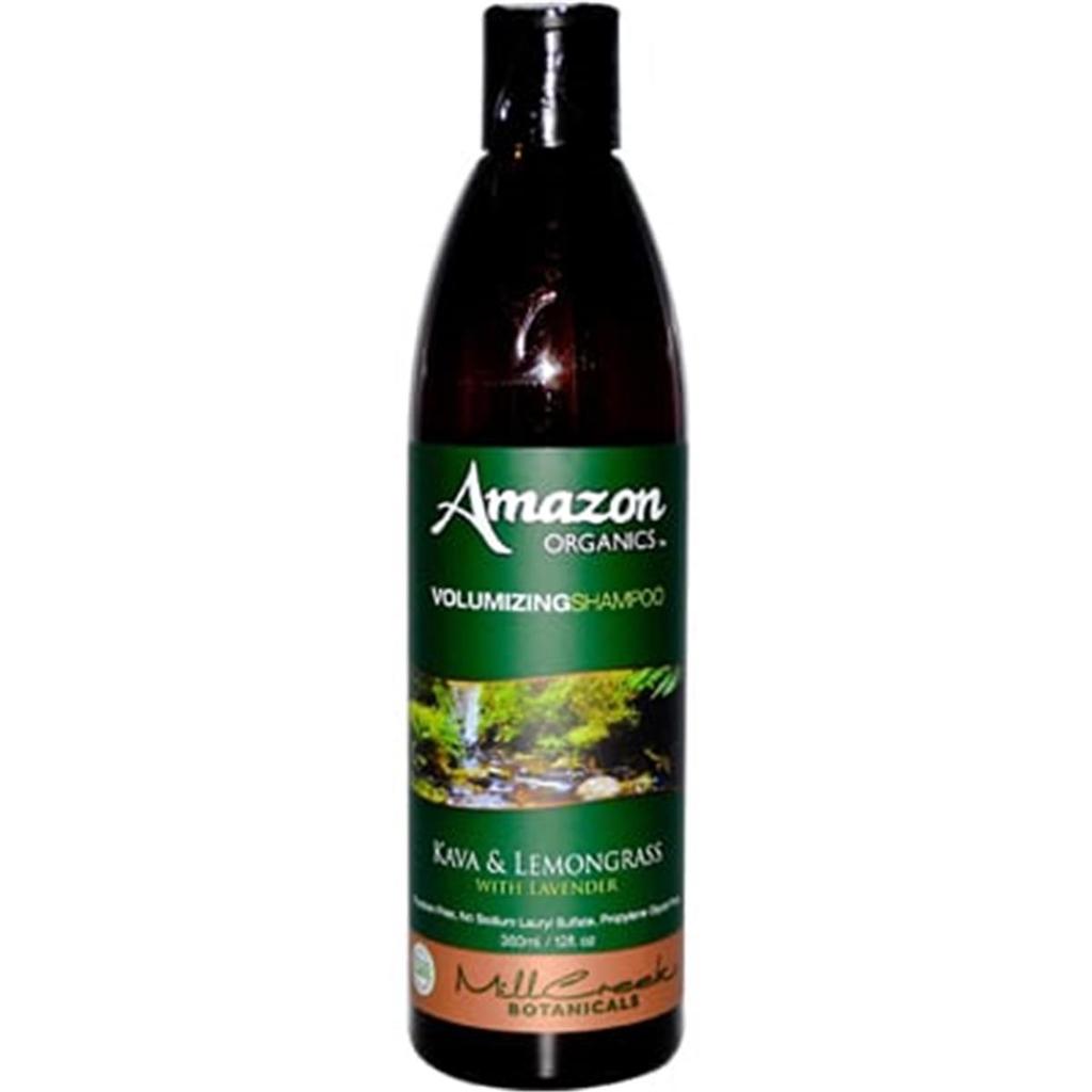 Mill Creek 0254078 Amazon Organics Volumizing Shampoo Lavender and Lemongrass - 12 fl oz商品第1张图片规格展示