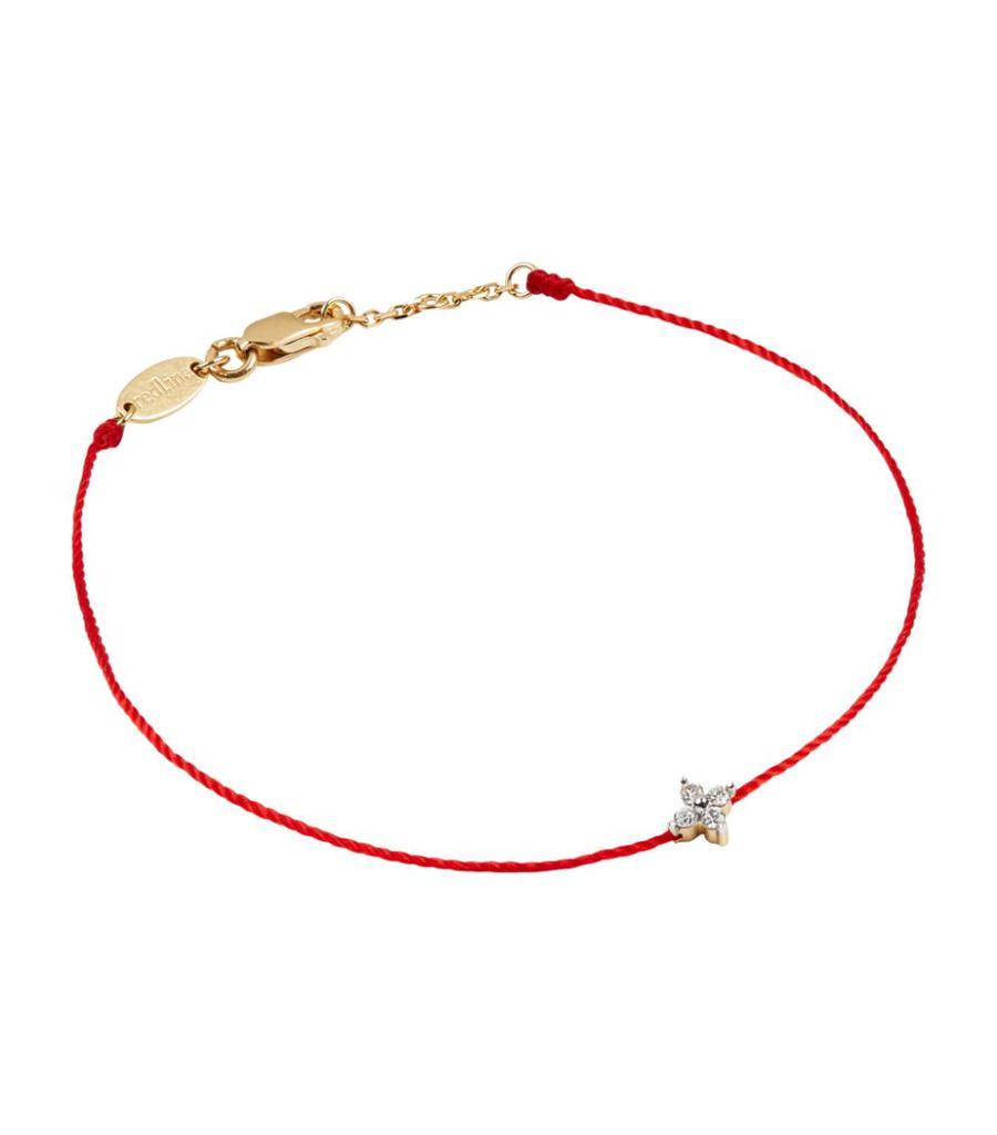 商品Redline|Yellow Gold and Diamond Shiny String Bracelet,价格¥2264,第4张图片详细描述