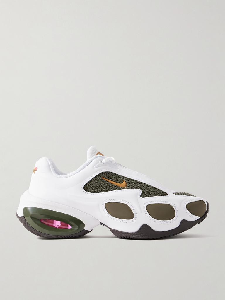Shop X Veneda Carter “air Max Muse” 网眼边饰皮革运动鞋 on Sale at