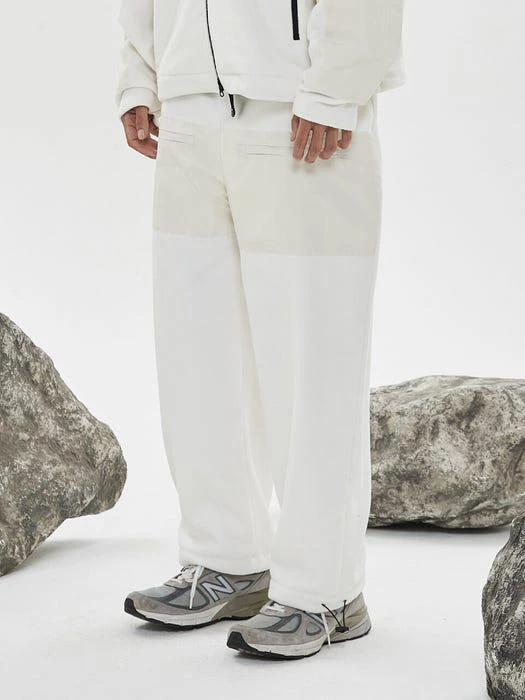 商品HAVEOFFDUTY|Fleece NPC Camper Pants White,价格¥748,第1张图片