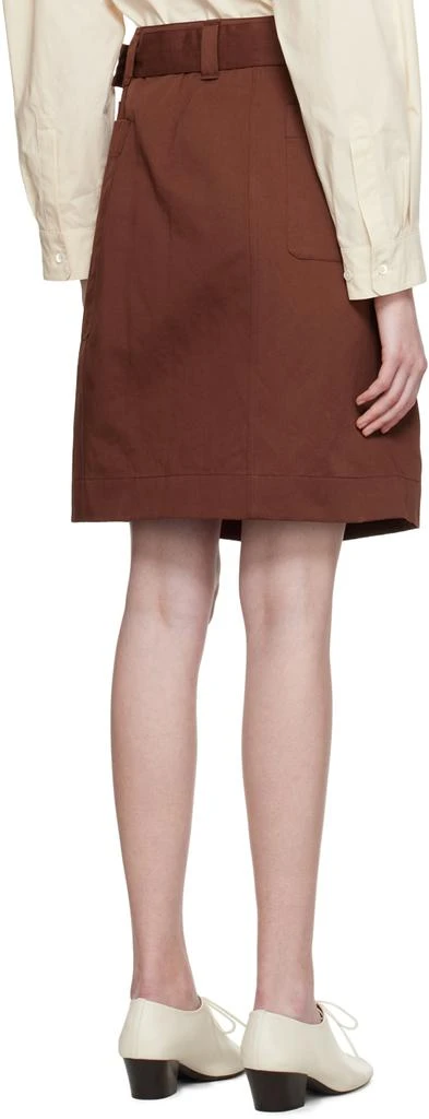 商品Lemaire|棕色 Apron Pocket 半身裙,价格¥1685,第3张图片详细描述