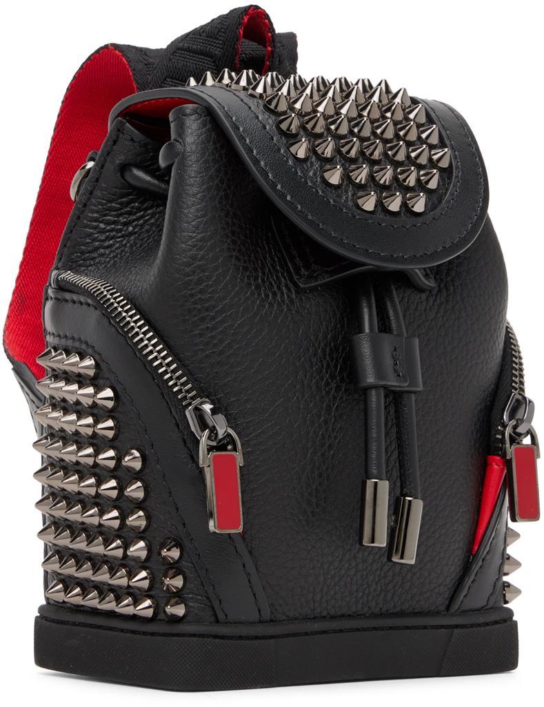 商品Christian Louboutin|Black Explorafunk Keyring Backpack,价格¥7049,第4张图片详细描述