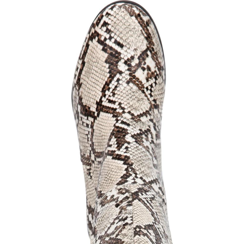 商品Kenneth Cole|Kenneth Cole New York Womens Justin Faux Leather Snake Print Knee-High Boots,价格¥432,第6张图片详细描述