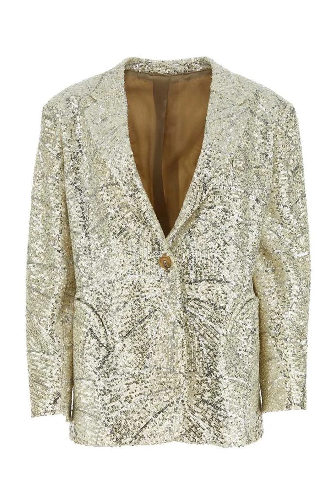 商品BLAZÉ MILANO|Blazé Milano Lady Soul Chiller Sequinned Button-Up Blazer,价格¥9084,第1张图片