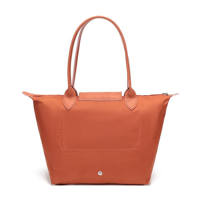 珑骧 LONGCHAMP 送女友 奢侈品 女士LE PLIAGE CLUB系列小号铁锈色织物长柄可折叠手提单肩包饺子包 2605 619 P39商品第4张图片规格展示