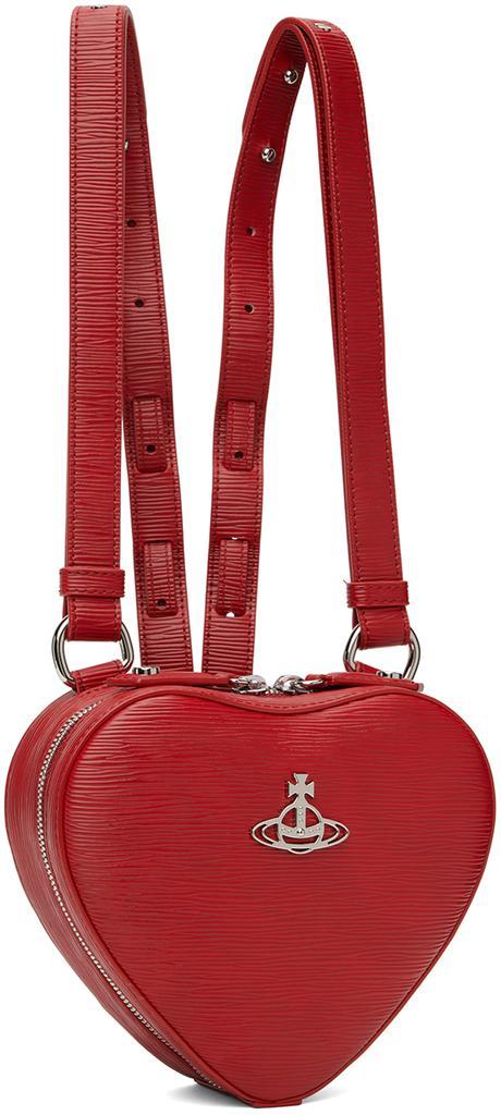 商品Vivienne Westwood|Red Mini Ella Backpack,价格¥2201,第4张图片详细描述