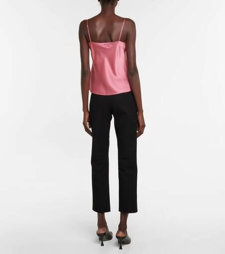 商品Vince|Cowl-neck silk satin camisole,价格¥1379,第3张图片详细描述