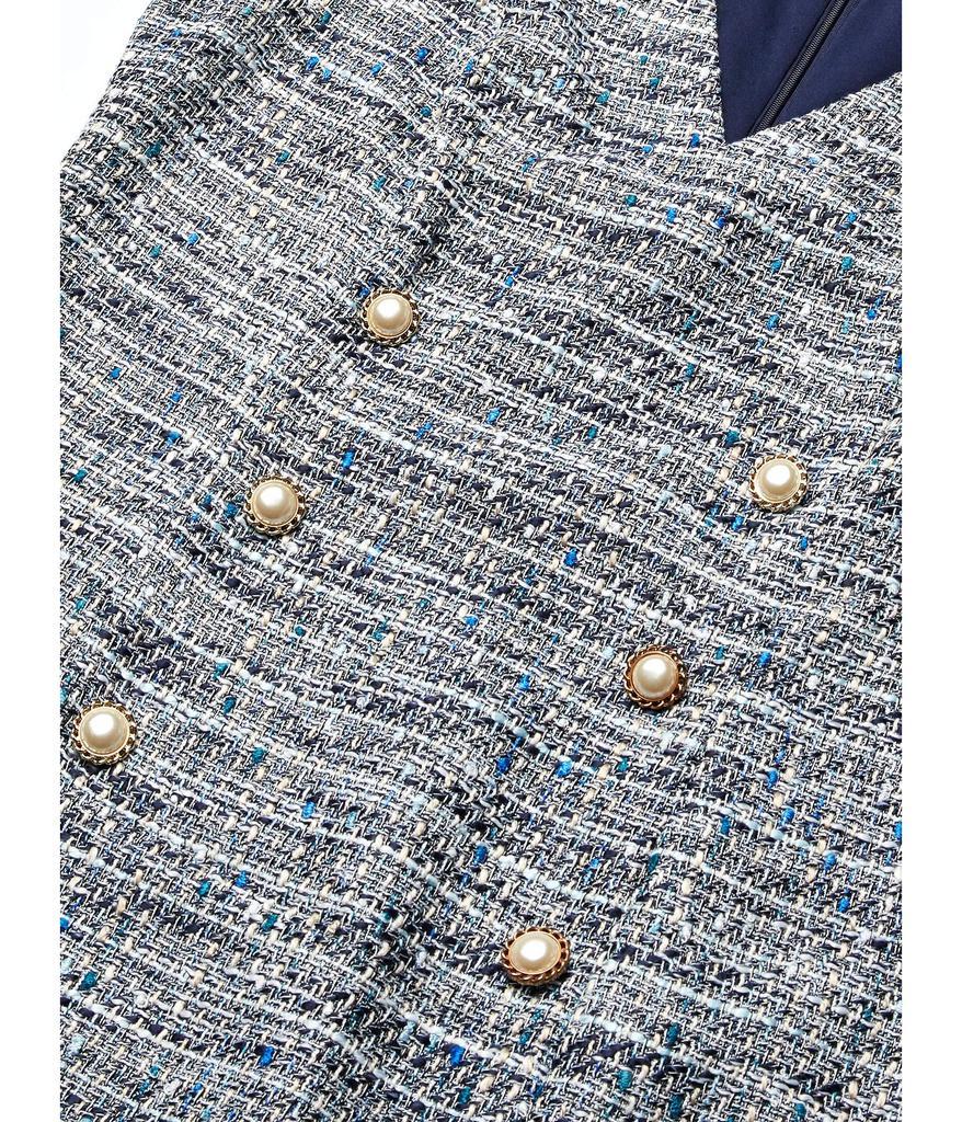 商品Karl Lagerfeld Paris|Women's Sleeveless Multi Colored Tweed Shift Dress,价格¥979,第5张图片详细描述